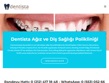 Tablet Screenshot of dentistadis.com